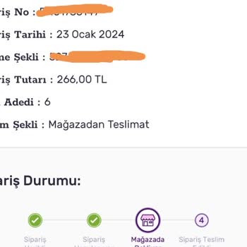 Gratis Mağazadan Kargo Sorunu