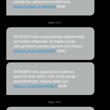 Çiçek Sepeti Kargoları Bir Türlü Getirememe Ve Hizmet Kötülüğü