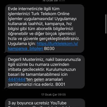 Türk Telekom İnternet Nakli Başvurum Sürekli İptal Ediliyor