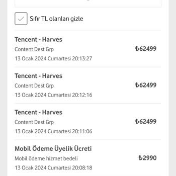 Payguru Faturama Yansıyan İzinsiz Mobil Ödeme Şikayeti