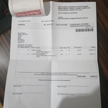 Media Markt'ta Garanti Kapsamında Para İadesi Sorunu