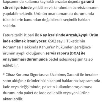 Media Markt'ta Garanti Kapsamında Para İadesi Sorunu