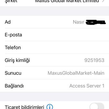 Maxus Market Global Yanlış Yönlendirme, Zarara Uğratma
