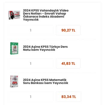 YKMkitap Kitap Gönderimi Yapılmadı