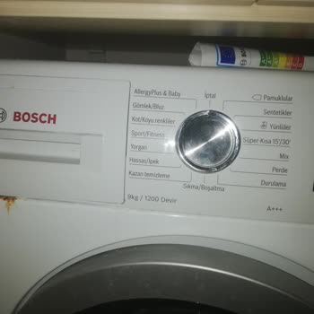 Bosch Çamaşır Makinesi Kapak Arızası