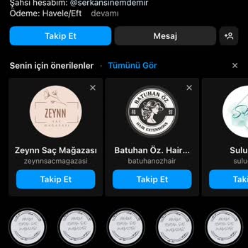Pragatoptansac (Instagram) Online Saç Satışında Mağduriyet