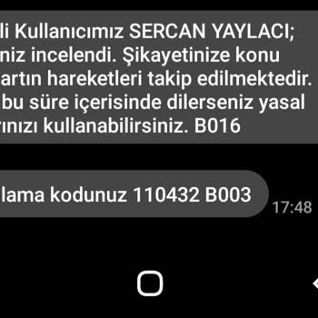 İninal Hesabım İncelemeye Alınmış