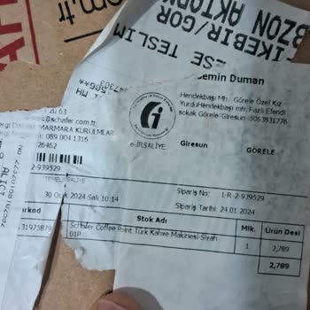Schafer Arızalı Ürün Gönderimi