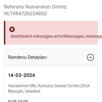VFS Global Randevu Ücret İadesi Yapmıyor