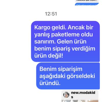New.modakids (Instagram) New. Modakids Firmasından Yaşadığım Mağduriyet Hakkında