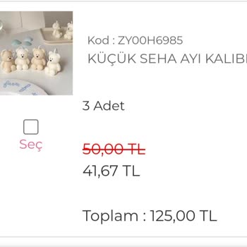 Süslü Sanat Tan Alışveriş Yapmam