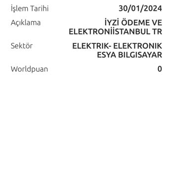 iyzico Kartımdan Para Çekildi. Ayakkabıyı Alamadım