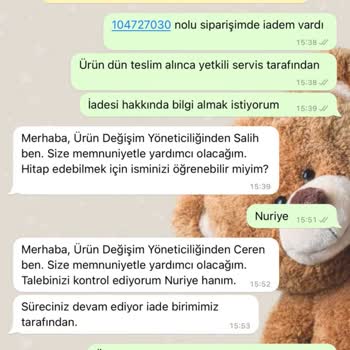 Beko Online Ürünümün İadesini Yapmıyor!