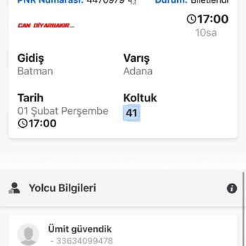 Can Diyarbakır Aracı Ve Otobüs Şoförü Muavin Sıkıntılı