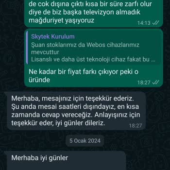 Skytech Garanti Kapsamındaki Cihaz Değişmemesi