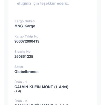 Globel Brand İstenilen Ürünler Eksik Ve Yanlış Geldi