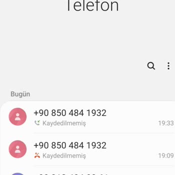 Türk Telekom Telekomünikasyon Şirketinden Gelen Şüpheli Arama Şikayeti