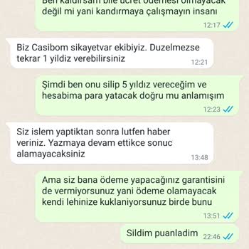Casibom Yatırımım Hesaba Geçmedi, Mağduriyet Yaşıyorum