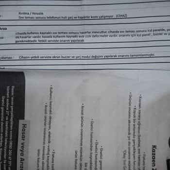 Realme 10 Pil Bağlantı Hatası