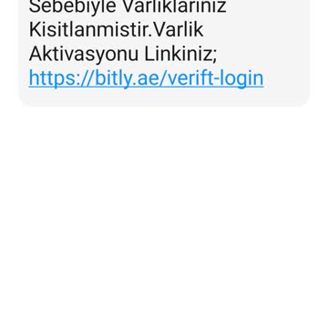 Binance Adlı Kullanıcının Link Gönderdiği Mesaj
