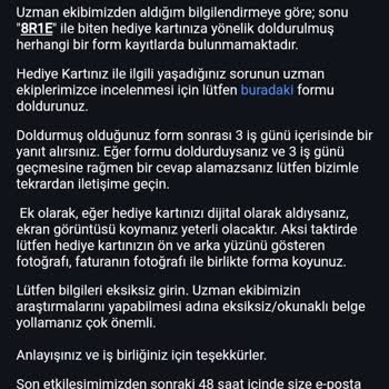 Perdigital Sitesinin Ve Uygulamasının İade Etmemesi