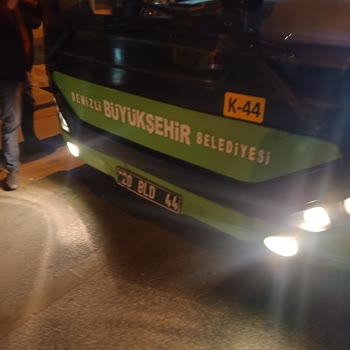 Denizli Büyükşehir Belediyesi 20BLD44 Plakalı Otobüs Şoförü