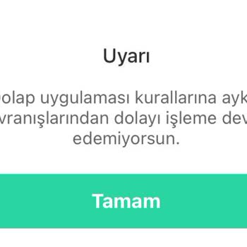 Dolap Sebepsiz Hesap Kapatma