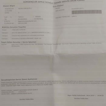 Gürgençler Sıfır İphone 11 Şarj Sıkıntısı Veriyor Ve Mağduriyetim Giderilmiyor