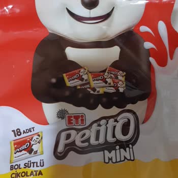 Eti Gıda Eti Petito Ayıcık Çok Kötü Bir Tadı Var, Bozuk Süt Makine Kokusu Var!