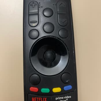 LG Akıllı Kumanda Ama Yazısı Silik