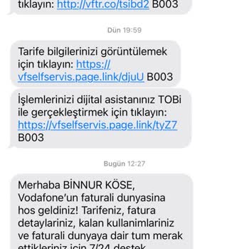 Vodafone Bilgim Ve Talebim Olmadan Hattımı Faturalıya Geçirdi
