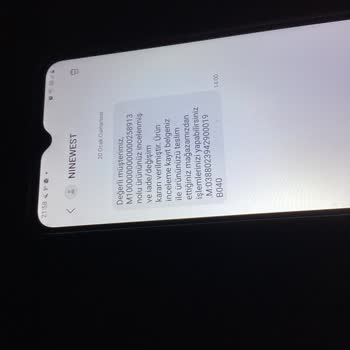 Nine West Muadil Ürün Değişimi / İade / İptal