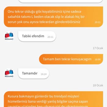 Trendyol Müşteri Hizmetlerinin Yalan Bilgileri Yüzünden Mağdur Edildim