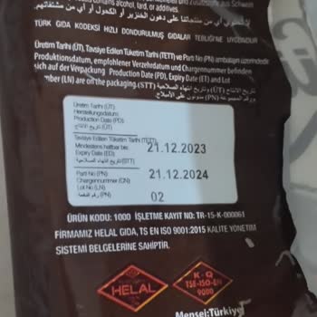 BİM Hastel Künefe İçinden Bir Şeyler Çıktı