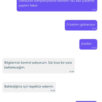 Jüzdan Mağduriyeti Yaşamaktayım.
