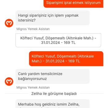 Migros Yemek Aldatmacası İade Edilmeyen Yemek Ücreti