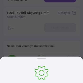 A101 Hadi Veresiye Kullanamıyorum