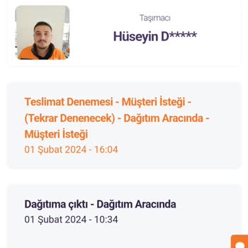 Decathlon Firma Kurye Kargo Vermedi