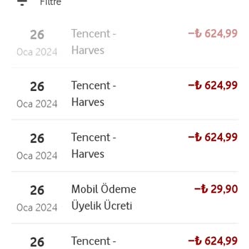 Vodafone Pay Vodafone Tarafımı Mağdur Etti.