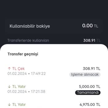 Paribu Çekim İşlemi Hesabıma Geçmedi