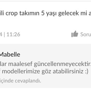 Le Mabelle Firmasının Stok Sorunu