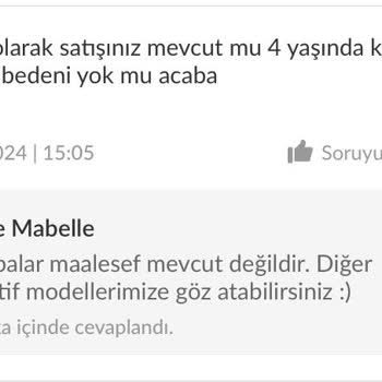 Le Mabelle Firmasının Stok Sorunu