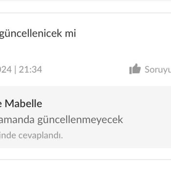 Le Mabelle Firmasının Stok Sorunu