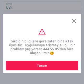 Tiktak Hesabıma Giriş Yapamıyorum