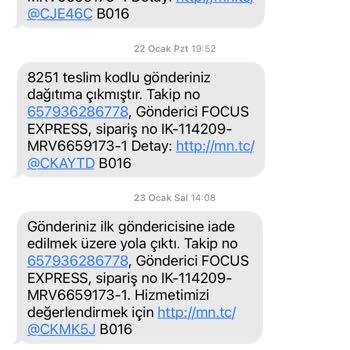 By Merve Serin İade Edilen Kargomu Geri Göndermedi