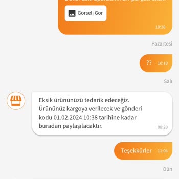 Trendyol Eksik Ürün Mağduriyeti