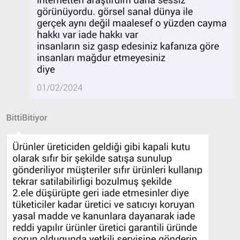 N11 "Bitti Bitiyor" Mağazası Elektronik Ürünleri İade Kabul Etmiyor