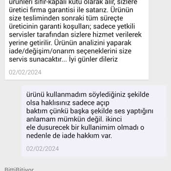 N11 "Bitti Bitiyor" Mağazası Elektronik Ürünleri İade Kabul Etmiyor