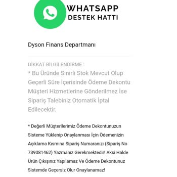 Sayfa-dyson.com.tr İndirim Aldatmacası
