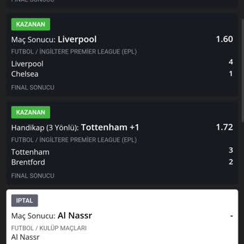 Bets10 Kuponumdan Maçları Sildi